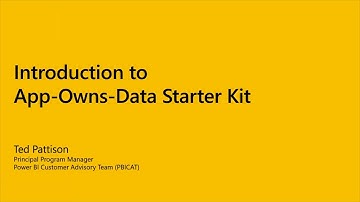 Developing with App Owns Data Starter Kit