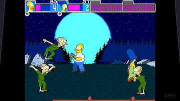 We Play The Simpsons Arcade On Xbox 360 - Stage 3