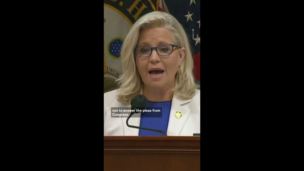 Liz Cheney Trump Dismissed Pleas From WH Staffers During Jan 6 Riot