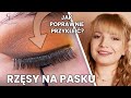 Jak przykleić sztuczne rzęsy na pasku? Jak zakładać rzęsy krok po kroku + Make up | Posh Lashes