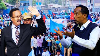 Deg-Deg Mw Farmaajo Oo Berri Muqdisho Kasoo Dea Iyo Shacabka Oo Loogu Baaqay In Dhulku Gariiro ..