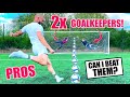 Is it Possible To Score Against 2 Goalkeepers...AT THE SAME TIME!