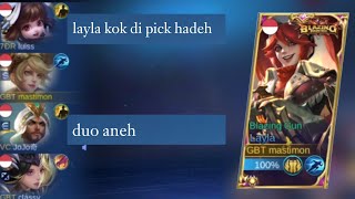 KENAPA LAYLA GUE SELALU DIHINA? PADAHAL GUE YG GENDONG - MOBILE LEGENDS