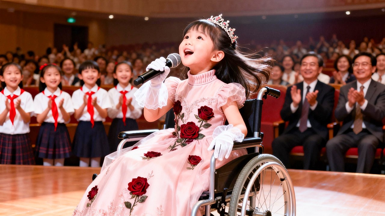 Muette et infirme après avoir sauvé un enfant, elle choque tous en parlant : l’ex-chanteuse prodige