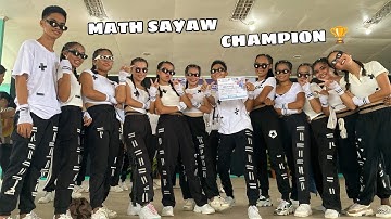 MATH SAYAW CHAMPION 🏆 2022 GR.12-STEM (SJNHS)