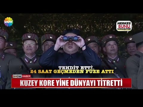 Kuzey Kore yine dünyayı titretti