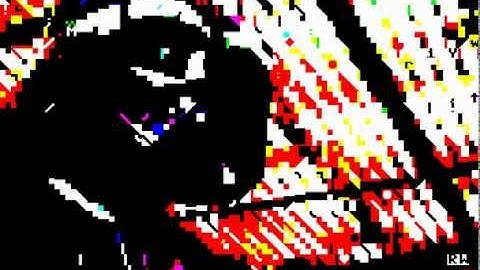 Star Wars trailer in Vic20 character set.