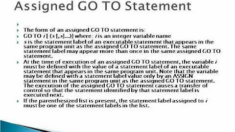 Control  Statements  in Programming  Languages (final) part2