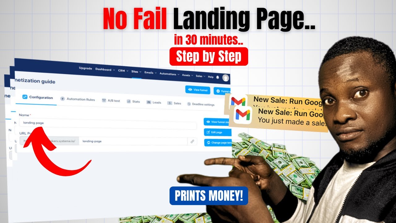 Watch Me Build A Complete Landing Page From Scratch Step by Step - YouTube