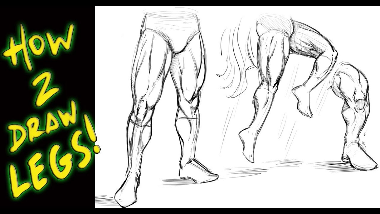 Legs Drawing Reference Sheet