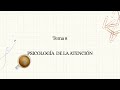 Tema 8 Psicología de la atención UNED