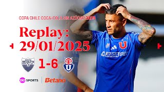 Thumbnail for TNT Sports Replay | Deportes Recoleta 1 - 6 U. de Chile | Copa Chile Coca Cola Sin Azúcar 2025