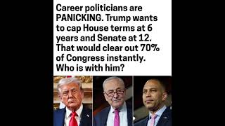 Trump’s proposed congressional term limits are fueling debate over career politicians,