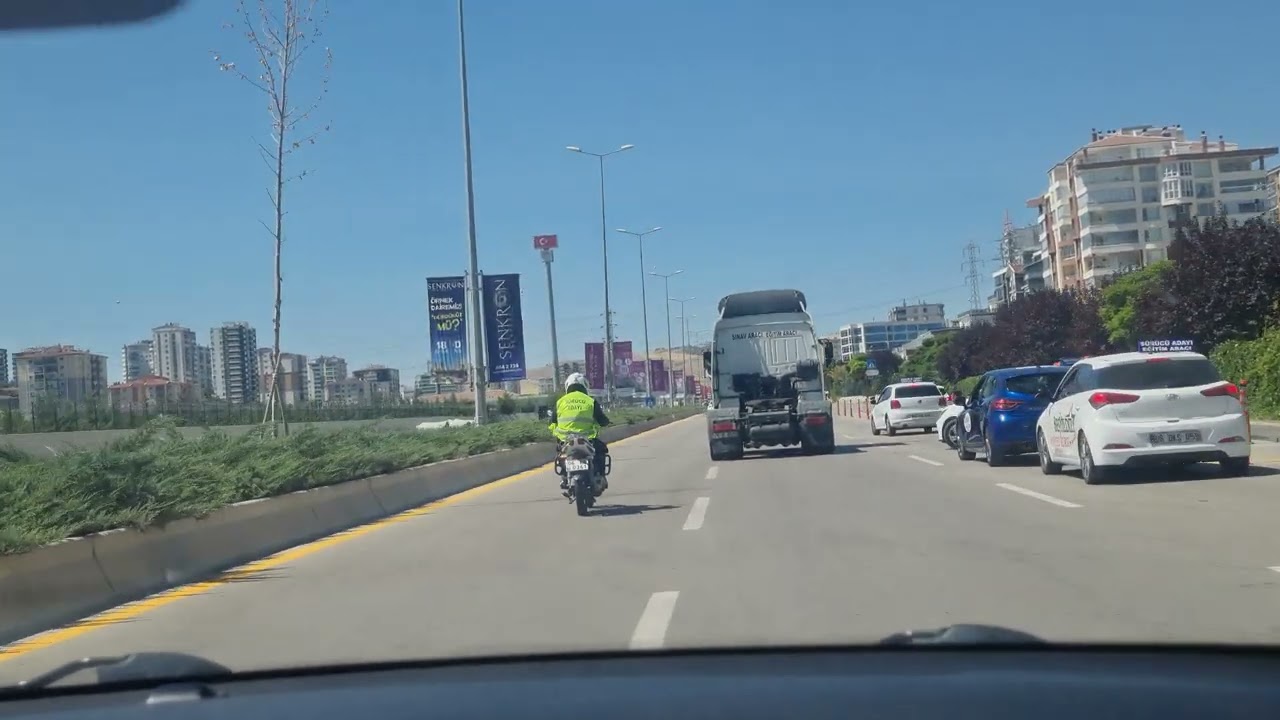 Ankara Bağlıca Motor Sınavı Güzergahı 2024