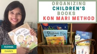 Storage and organization ideas for children’s books – How to organize books the Konmari way