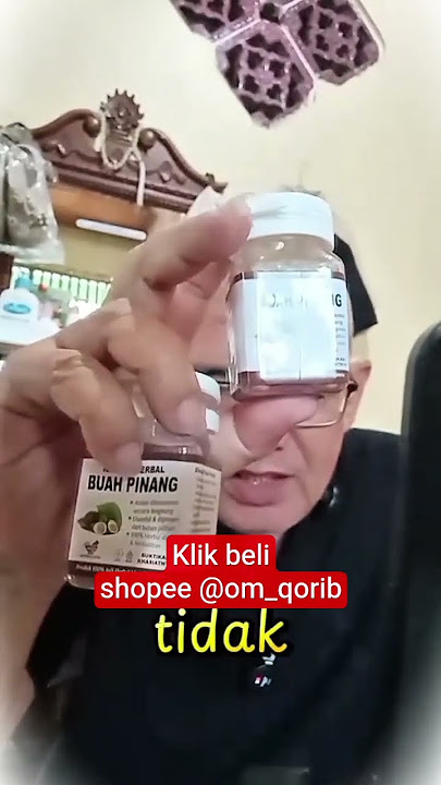 kapsul buah pinang