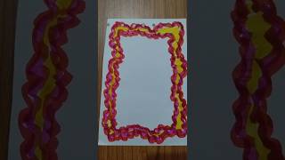 beautiful, simple and easy border design