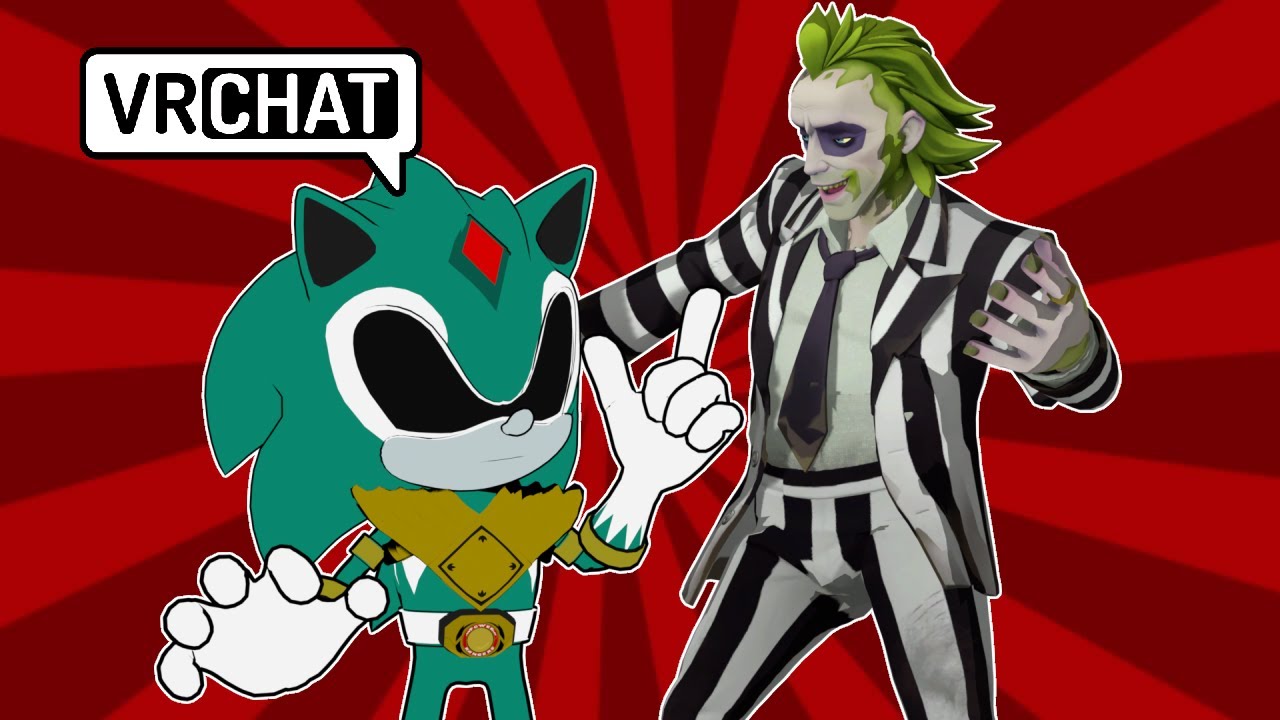 TEAM SONIC MEETS BEETLEJUICE! IN VR CHAT!
