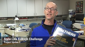 Model Railroader Video Plus State Line kitbash challenge Update