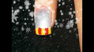 Fun Snowman Nails