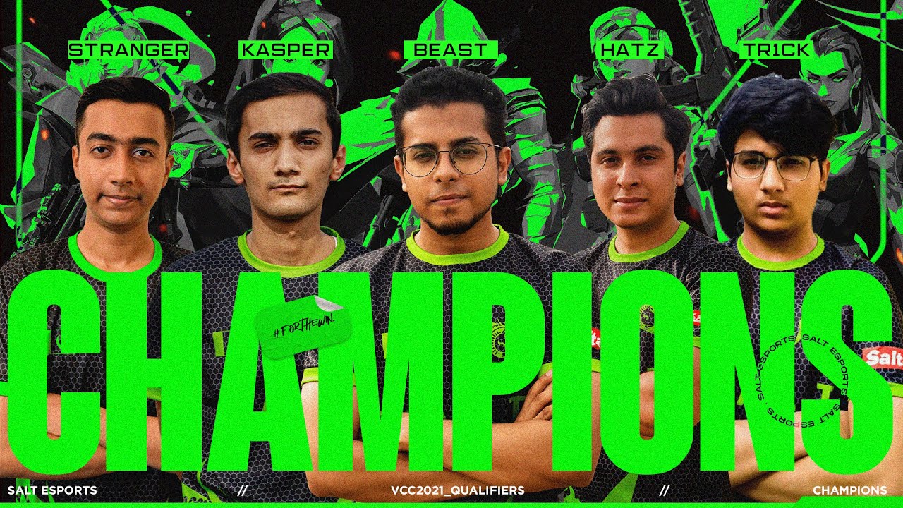 Champions of VCC Pakistan Qualifiers | First team to qualify from Pakistan for VCC | Salt Esports