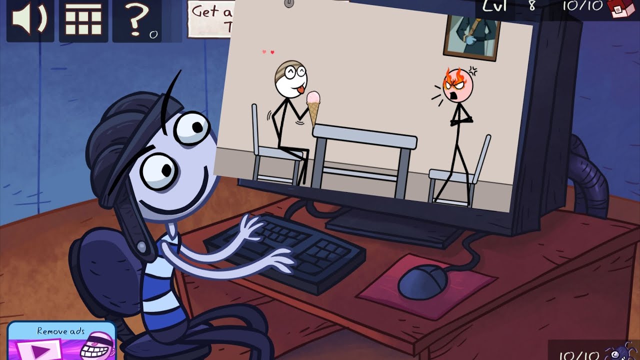 Troll Game Video Games - All Levels Gameplay