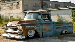 1959 bagged Chevy Fleetside Stoner's Speed Shop