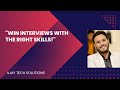 "Interview Preparation &amp; Soft Skills | Dr. Seema Singh @ Ajay Tech Solutions"
