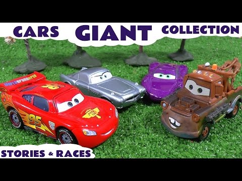 Toy Car Stories with Lightning McQueen and Mater