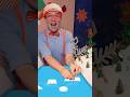 Can 🥶 Blippi RESCUE his Reindeer from the Blizzard🧊❄️!? #shorts