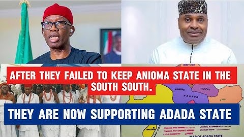 The choice of the South East is Anioma state. No amount of propaganda can stop it.