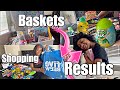Easter 2024 shopping  making baskets for 9 kids  results