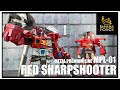 Banana Force MPL-01 RED SHARPSHOOTER Car Robots / RID 2000 Optimus  Prime