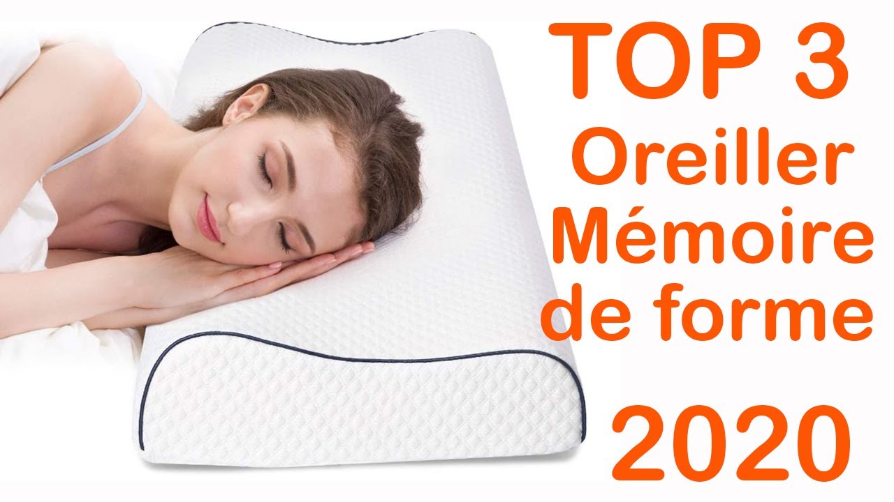 TOP 3 : Meilleur Oreiller à Mémoire de forme 2020 