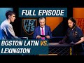 Boston Latin vs. Lexington | Quarterfinal #2 | High School Quiz  Show (1111)