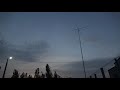 Ялтинский Голубедром: голуби садятся на свет фонарей