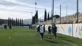 OM : l’effectif au complet à l’entraînement au centre Robert Louis-Dreyfus Wealth