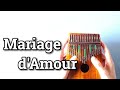 Mariage d'Amour - Paul de Senneville (Easy Tabs/Tutorial/Play-Along) - Kalimba Cover