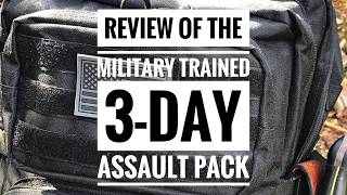 3 Day Tactical Assault Backpack, 40L BattlePack