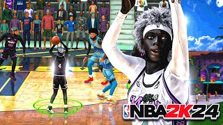 This SECRET JUMPSHOT For TALL GUARDS Is IMPOSSIBLE To STOP In COMP PRO-AM On NBA 2K24....