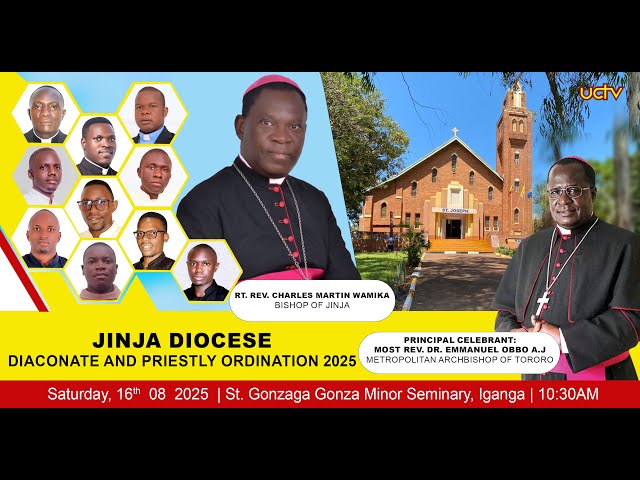 Diocese of Jinja | Priestly and Diaconate Ordinations 2025 | @ St. Gonzaga Gonza Minor Seminary
