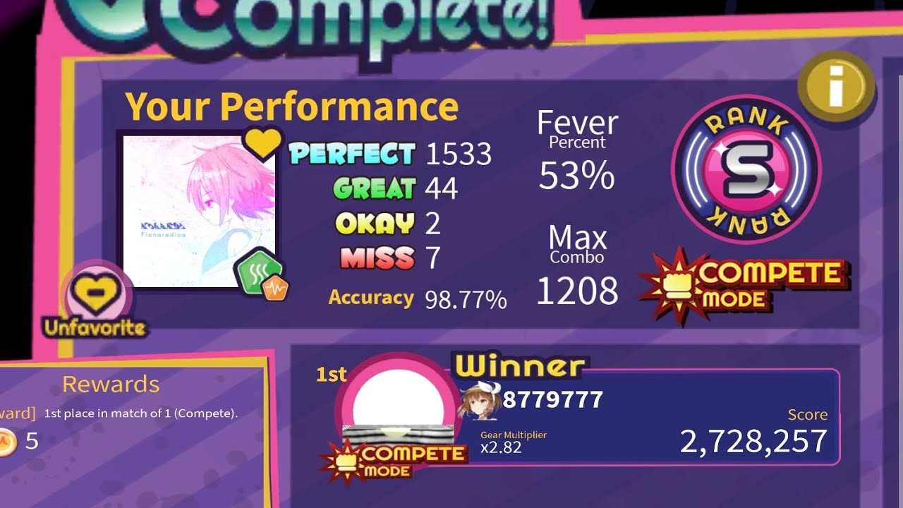 bookmaker (2D version) S 98.77% robeats