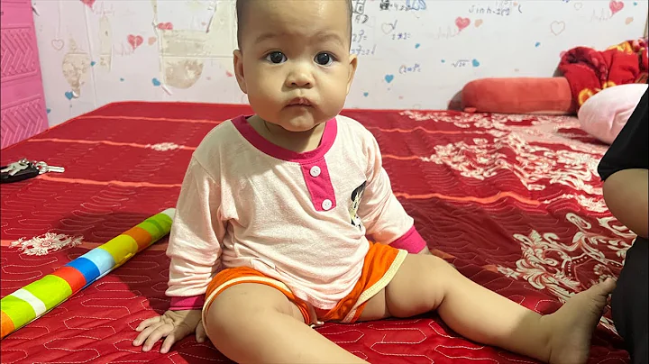 Pretty little baby PorPor,  Adorable Chubby Panhapor 9 months old #Panhapor #Porpor #momlife #kids