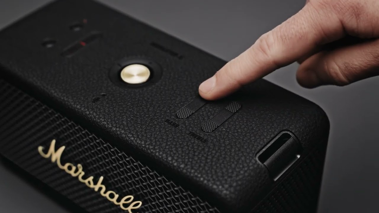Marshall Middleton II Portable Wireless Bluetooth Speaker - Black