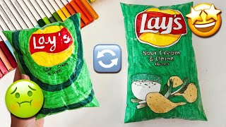 Remaking An Old LAY’S Paper Squishy