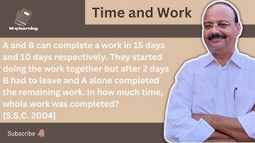 A and B can complete a work in 15 days and 10 days respectively. They started doing the work...contd