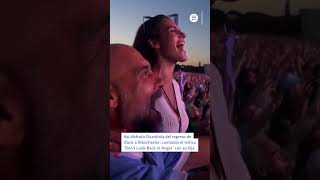 Así vivió Guardiola la vuelta de Oasis a Mánchester: cantó el ‘Don't Look Back in Anger’ con su hija