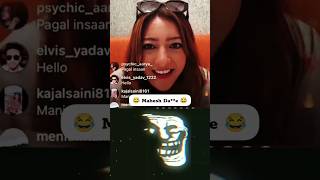 Biggboss OTT Contestant Aashika Bhatia Troll Mahesh Bhatt Calling Him Mahesh Dalle in Live Video