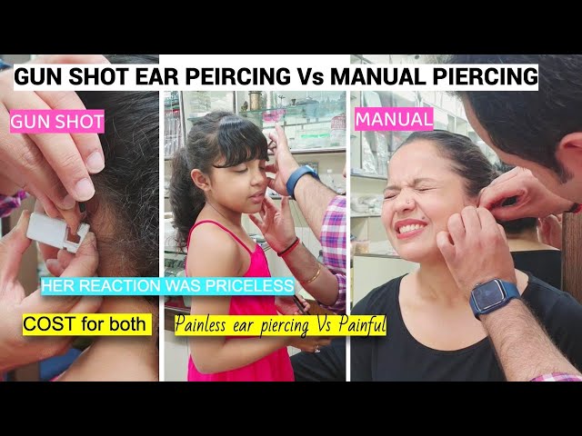 Manual Ear piercing gun, For hospital