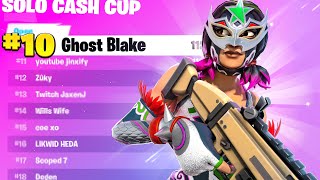 I Got Top 10 in the FIRST Solo Cash Cup of the Year!
